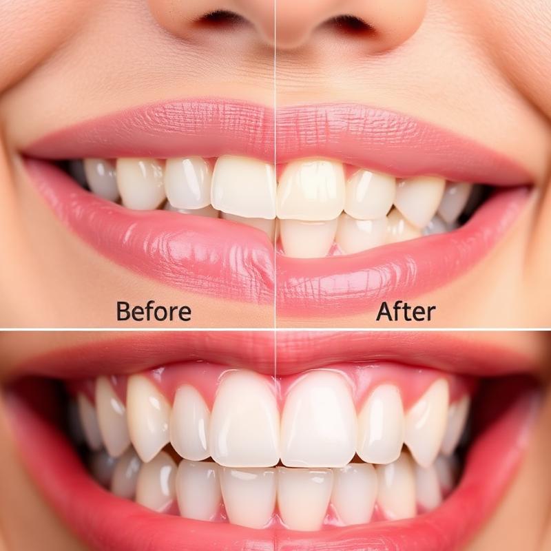 Профессиональная чистка — до и после