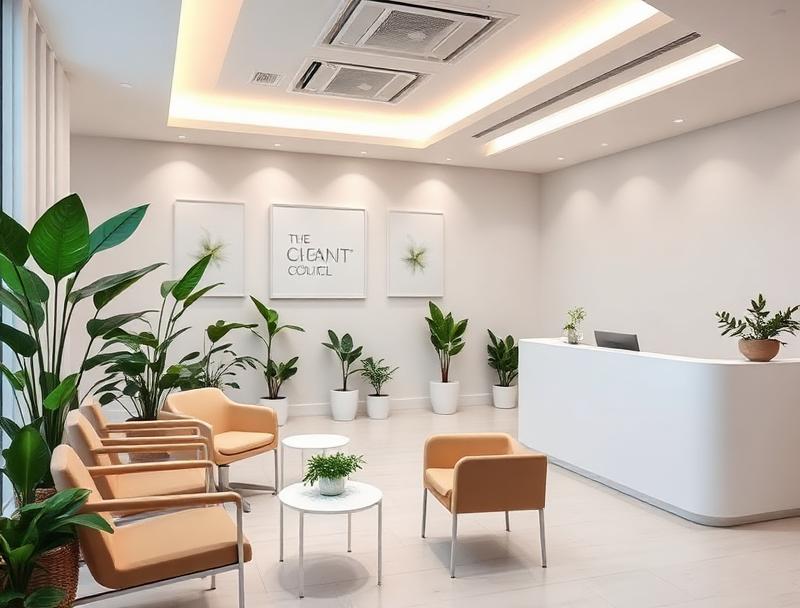 Ресепшн клиники Lavi dent